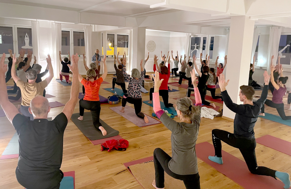 Raum für Yoga, Benefizveranstaltung 
